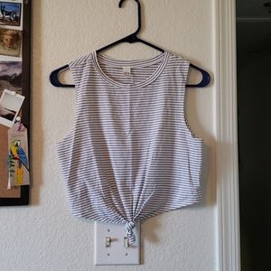 Striped croptop
